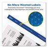 Avery Durable Water-Resistant Wraparound Labels, 3 1/4 x 7 3/4, PK16 22835